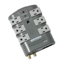 MINUTEMAN® MMS760RCT Surge Protected Outlet Strip, 120 VAC, 15 A, 6 Outlets, Wall Mount