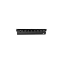 Leviton® Versi-Duct® 491RU-HFO Front Cable Management Panel, 19 in L x 5-3/4 in W x 1.88 in D, 1 Rack Unit, PVC
