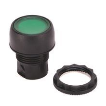 Rockwell Automation 800F Momentary Push Button - Plastic, Illuminated, Flush, Alternate Action, Green, Standard Pack (Qty. 1)