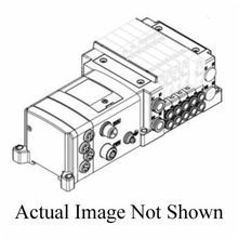 SMC® SS5Y5-10F1-05BS-C6 SY5000 D-Sub Side Ported Straight Connector Connecting Base, 25 Pins, Upward Connector Entry Direction, Both Sides (2 to 24 Stations) P/E Port Entry, Internal Pilot and Built-in Silencer SUP/EXH Block Assembly
