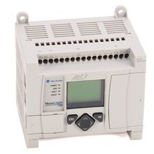 Rockwell Automation 1763 MicroLogix 1100 System, MicroLogix 1100, 24V dc power, (10) 24V dc digital inputs, (2) 10V analog inputs, (2) relay outputs, (4) 24V dc FET outputs