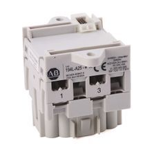 Rockwell Automation IEC Control and Load Switch, OFF-ON 90°, 25 Amp, 3 Poles, Base / DIN Rail