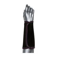 Kut Gard® 30-6795B/S Cut-Resistant Sleeve, S, 9 in L x 2-Ply THK, Nylon Cane Mesh, Black