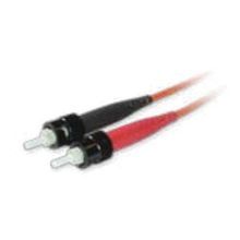 Quiktron® 810-LL2-009 Value Series Multi-Mode Fiber Jumper Cable, 3 m L