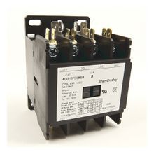 Rockwell Automation 400-DP30NB3 Definite Purpose Contactor, 480 VAC Coil, 30 A Maximum Load Current, 3 Pole