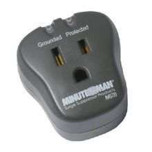 MINUTEMAN® MMS110 Surge Protected Outlet Strip, 120 VAC, 15 A, 1 Outlets, Wall Mount