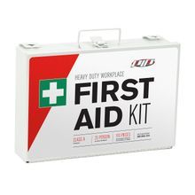 PIP® 299-15025A-M Heavy Duty Lightweight First Aid Kit, Wall Mount, 110 Components, Metal Case
