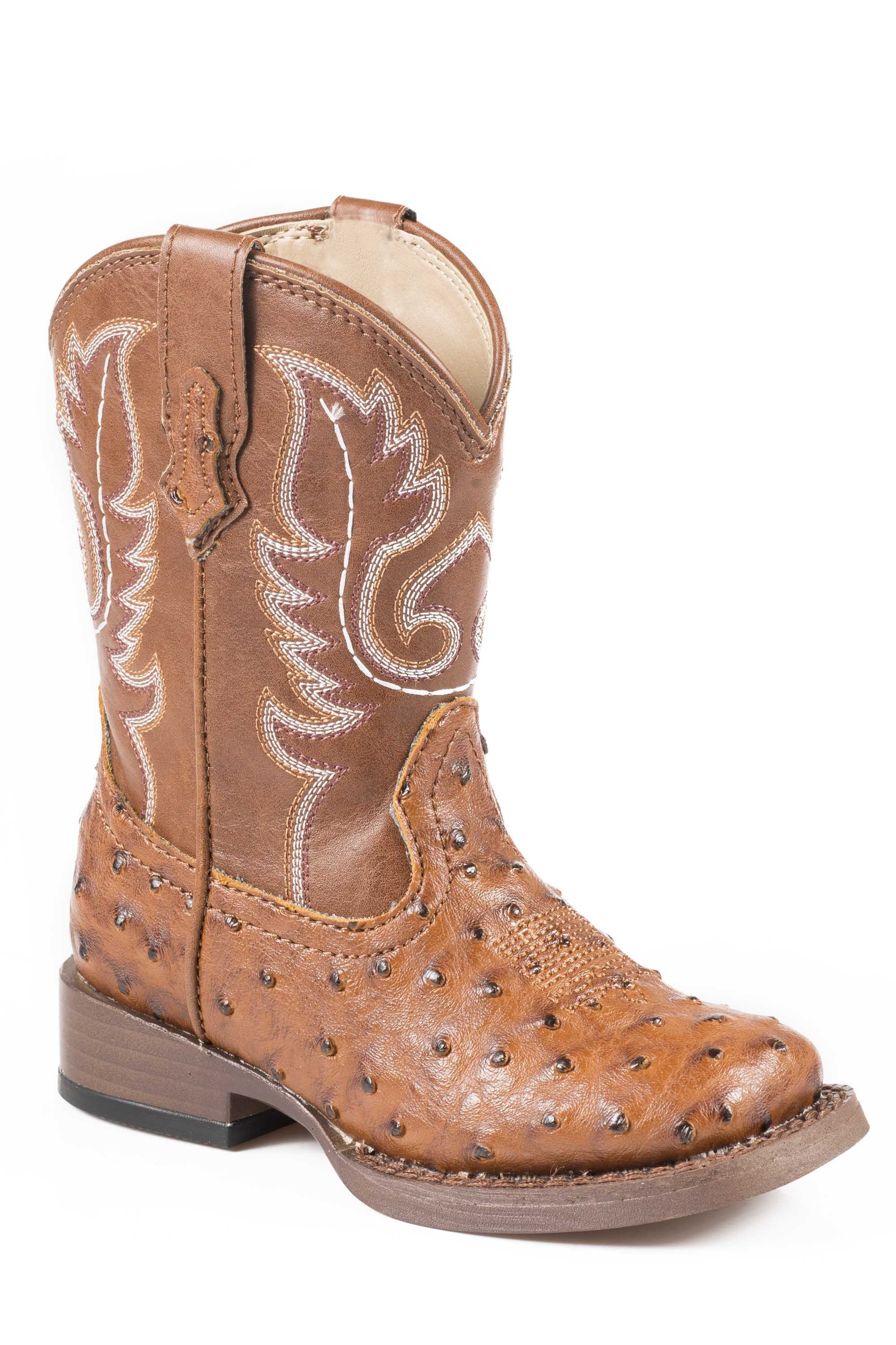 infant tan boots