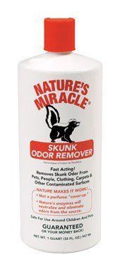 nature's miracle skunk odor remover reviews