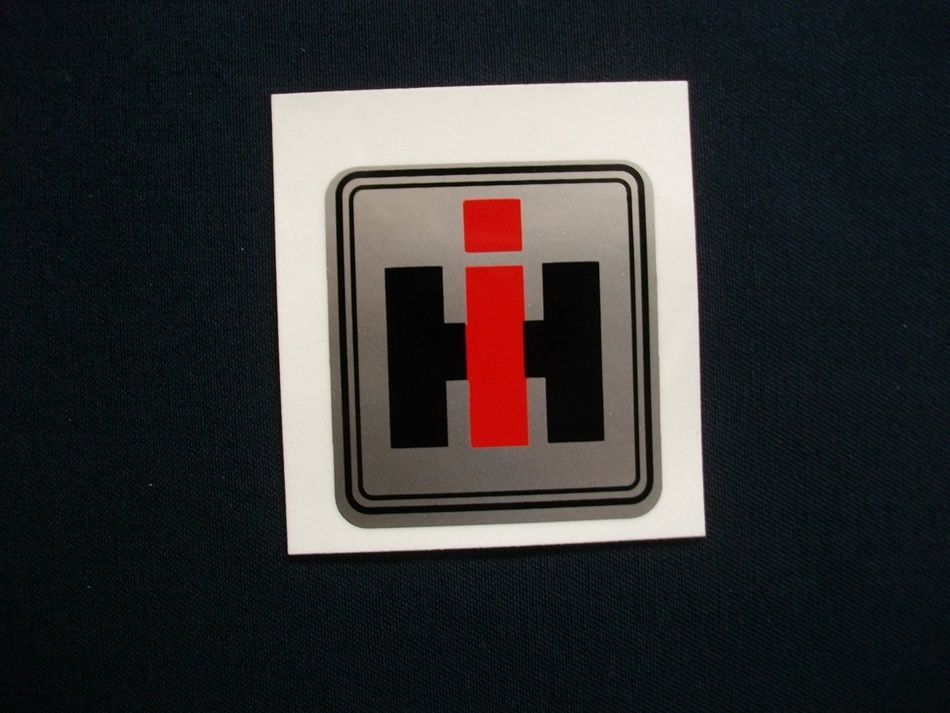 International Harvester Logo >> International Harvester Logo Silver Background 2 X 2 1 4 Decal International Harvester Logo >> International Harvester Logo Silver Background 2 X 2 1 4 Decal