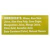 Original Allure Aloe Vera Juice Drink - Mangosteen And Mango - Case Of 12 - 16.9 Fl Oz.