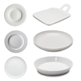 Bright White Plates