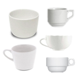 Porcelain Tea Cups & Saucers