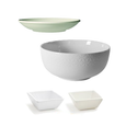 Bright White Bowls