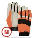 Mechanic Style Hi-Vis Orange Glove Medium