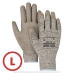 Annihilator 33-1500 Cut Resistant Gloves, ANSI Cut Level A4, Size Large - 12 Pair Per Bag