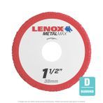 Lenox MetalMax  1-1/2" x .050" x 3/8" Arbor T1 Cut-Off Wheel 1972914