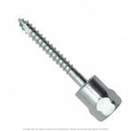 1/4" x 3" Vertical Hanger for Wood 3/8"-16 Rod - 25 Per Box