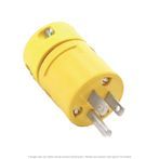 Male Replacement Plug 15 Amp/125 Volt