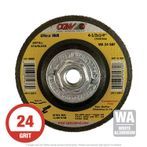 CGW 35674 Ultra WA Stainless Grinding Wheel 4-1/2" x 1/4" x 5/8"-11 T27 WA24S 10 per Box