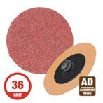 DeWalt 3" HP Quick Change Disc 36G DALN1E0350 AO  - 50 per Pack