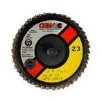 CGW 30012 Z3 Mini 3" Flap Disc Roll-On Arb. T27 40G Zirconia 10 per Box