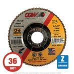 CGW 42301 Z3 Flap Disc 4-1/2" x 7/8 T27 36G Zirconia 10 per Box