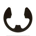 5/16" Shaft E-Type Reinforced Ring Phosphate & Oil Finish - 100 per Box