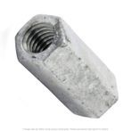 3/4"-10 x 2-1/4" Overall Length Hot Dip Galvanized Coupling Nut