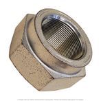 1-3/4"-12 Collar Style Stover Nut Grade C Zinc and Wax