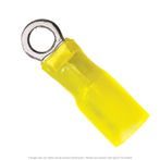 Heat Shrink Ring Terminal 12-10 AWG, #10 Stud - 50 Pack