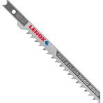 Lenox 4" U-Shank Jigsaw Blade 6 Tooth - 5 per Pack