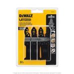 DeWalt DWA4203-3 Oscillating Blades for Wood with Nails, 3 Per Pack