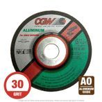 CGW 36109 Aluminum 5" x 1/4" x 7/8" Grinding Wheel T27 A30N 25 per Box