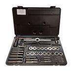 Viking #50150 Hi-Carbon Master Metric Tap & Hex Die Set (37 Piece)