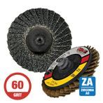 CGW 30004 Z3 Mini 2" Flap Disc Roll-On Arb. T27 60G Zirconia 10 per Box