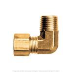 90° Compression Elbow 5/16" Tube x 3/8" Male Pipe Thread