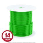 Primary Wire 14 Gauge Green 100 ft. Spool