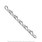Arlington 100 Ft #14 Zinc Plated Steel Twisted Jack Chain - 16 Lbs Working Load