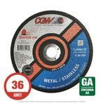 CGW 35518 Quickie 7" x .045" x 7/8" Cut-Off Wheel T1 36G Zirconia 25 per Box