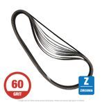 CGW 61528 File Sanding Belt 1/2" x 18"  X-Wgt Zirconia 60G 10 per Pack