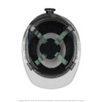 Red Mont-Blanc Type 2 Hard Hat Cap Style