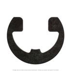 1/2" Shaft E-Type Reinforced Ring Phosphate & Oil Finish - 100 per Box