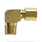 Extruded Brass Elbow 3/16" Tube x 1/8" Male Pipe Thread