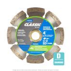 Norton Clipper 4" x .080" x 7/8"- 5/8"- 20mm Dry Diamond Blade