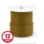 Primary Wire 12 Gauge Brown 100 ft. Spool