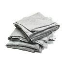 New Gray Cotton Wiping Rags 45 lb. Box
