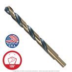 7/16" Premium Jobber Drill 3/8" Shank 135° Split Point