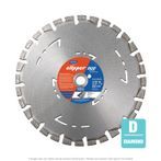Norton Clipper Duo Asphalt 14" x .125" x 1"- 20mm High Speed Dry Diamond Blade