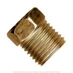 3/8" Tube Brass Male 45° Inverted Flare Nut